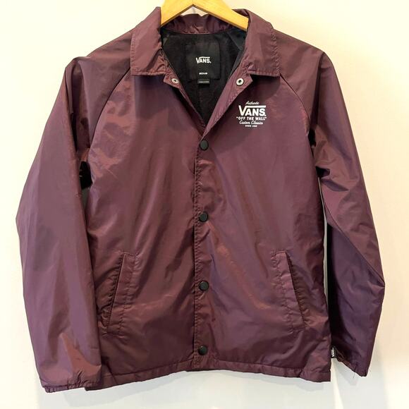 Vans Other - Retro Style Authentic Van Torrey Jacket Purple Youth-Unisex Size Medium